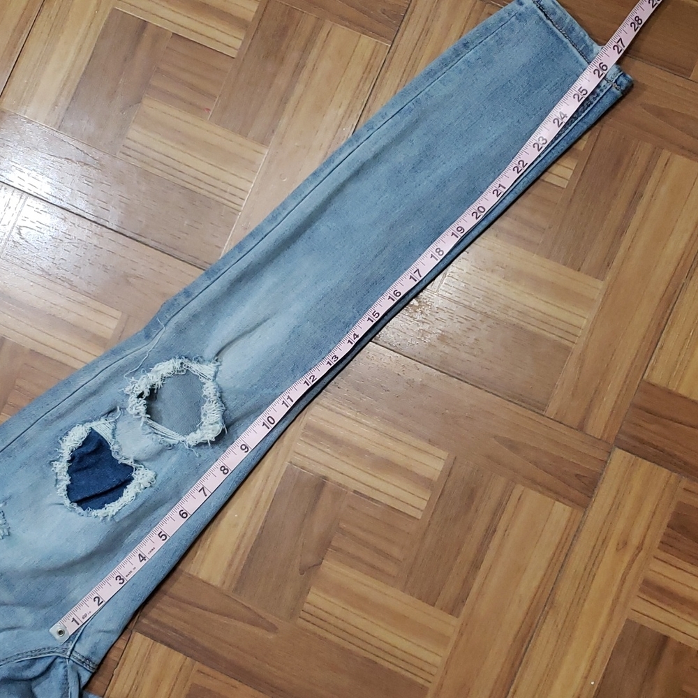 INDIGO REIN destroyed high rise jeans - Picture 15 of 17
